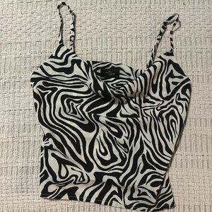 Milk & honey zebra top